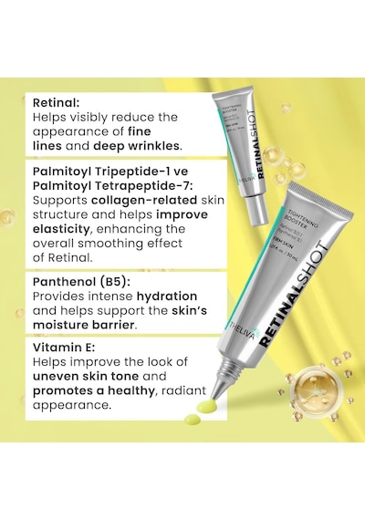 Lexroo The Liva Retinal Shot Tightening Booster Krem, Sıkılaştırıcı Yüz Kremi