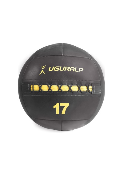 Uğuralp Deri Sağlık Topu 17Kg - Crossfit Model Medicine Ball