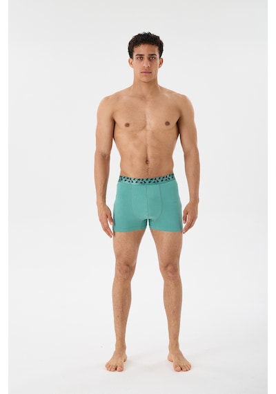 Mutig Tencel Modal Erkek Boxer 3'lü Krem