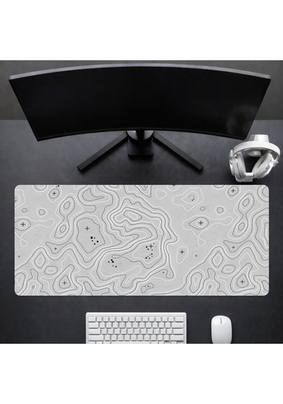 90x40 Cm Oyuncu Gaming Mouse Pad Kaymaz Kauçuk Taban Fare Altlığı Xxl Mousepad Topo Serisi 05
