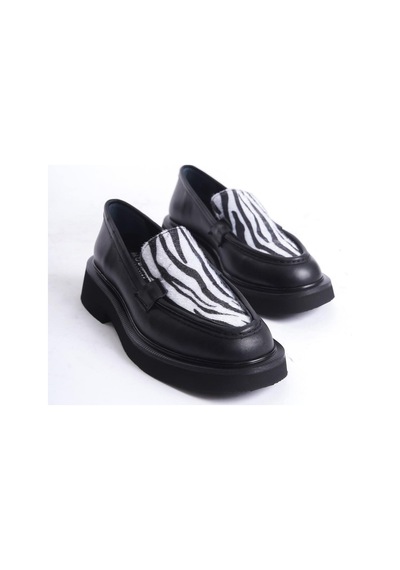 Mubiano Hakiki Deri Collection Kadın Zebra Detaylı Kalın Taban Loafer Zebra/siyah - Mcrgn7010 - Szbr Siyah/zebra Mubiano Hakiki Deri Collection Kadın Zebra Detaylı Kalın Taban Loafer Zebra/siyah - Mcrgn7010 - Szbr Siyah/zebra