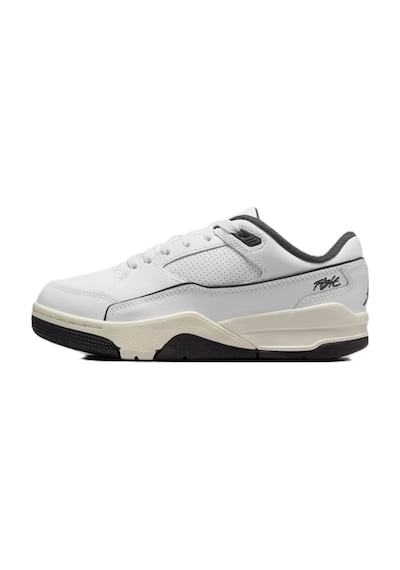 Nike Jordan Flıght Court Gs Leather Sneaker Hakiki Deri Günlük Spor Ayakkabı Beyaz Beyaz