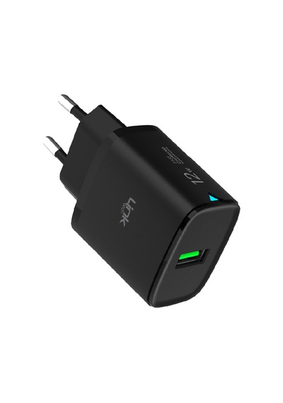 Linktech C301 Safe 12W Micro USB Kablolu Hızlı Şarj Cihazı Seti Siyah 1 Adet