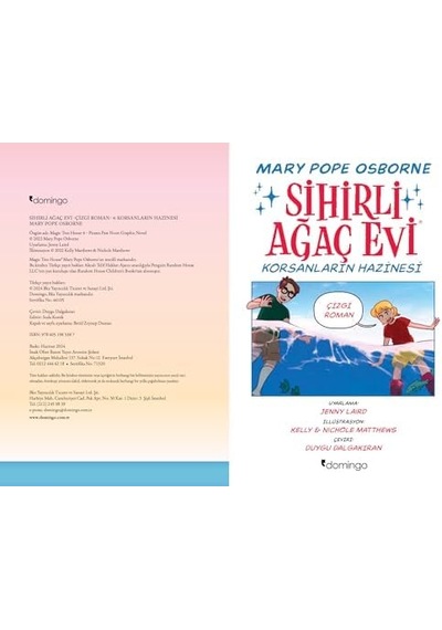 Sihirli Ağaç Evi 4 - Korsanların Hazinesi Çizgi Roman