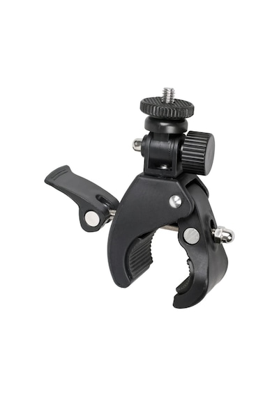 Ayex Ax-bm02 1/4'' Vidalı Sabitleme Kelepçesi 16-36 Mm Gidon Boru Ve Tripod Uyumlu 180 Ayarlanabilir