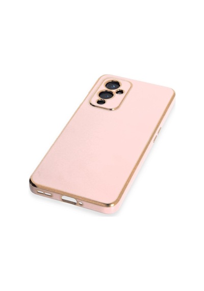 One Plus 9 Kılıf Volet Silikon - Pembe Renkli