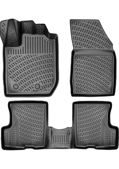 Rizline Dacia Duster 4x4 2024 Araca Özel Tasarım 3d Havuzlu Paspas