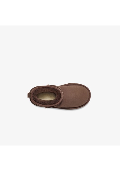 Ugg Classic Ultra Mini Çocuk Kahverengi Bot Düz 1130750k Kahverengi