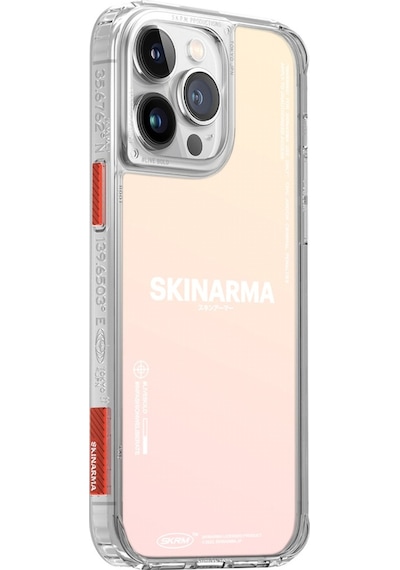 Apple Uyumlu iPhone 14 Pro Max Kılıf Skinarma Şeffaf Airbag Tasarımlı Boyun Askılı Kiru Kapak