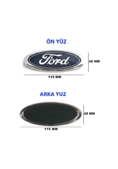 Bagaj Arması Ford Connect 4,5 11,5cm ''ford''