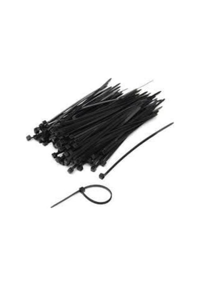 Tork Kablo Bağı Cırt Kelepçe 7,6 Mmx610 Mm Siyah 100 'lü Paket