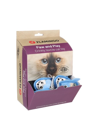 Kagra Catnipli Mini Peluş Fare-baykuş Oyuncak