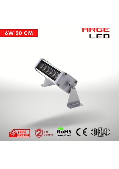 Argeled Mavi Wallwasher Duvar Boyama 20 Cm 6w