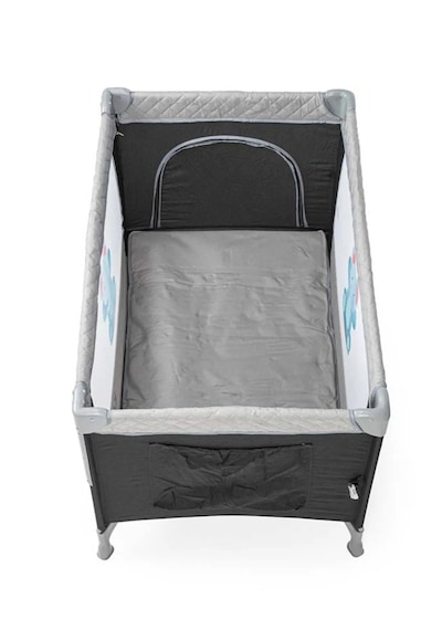 Kanz Sleepside +Plus Anne Yanı Park Yatak Ve Oyun Parkı Siyah + Yatak