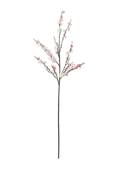 Ikea Smycka Yapay Sakura Dalı 130 Cm Beyaz Pembe Yeşil Beyaz - Pembe - Yeşil