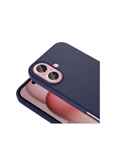 Apple Uyumlu iPhone 16 Plus Kılıf M-safe Şarj Özellikli Sıvı Teknolojili Silinebilir Sert Zore Kivi Kapak Sarı