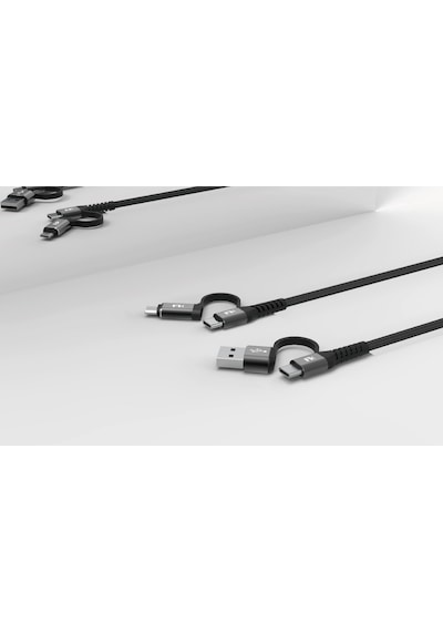 Type-c Kablosu Adaptör Usb Çoklayıcı Micro Usb Type-c Kablo Hızlı Şarj Ve Data Aktarım Destekli