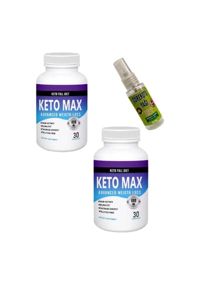 Keto Max Dstklyci Ürün 30lu X 2 Adet + Yağı 30 Ml
