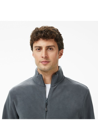 Nautica Erkek Gri Regular Fit Sweatshirt Düz K57052t Gri