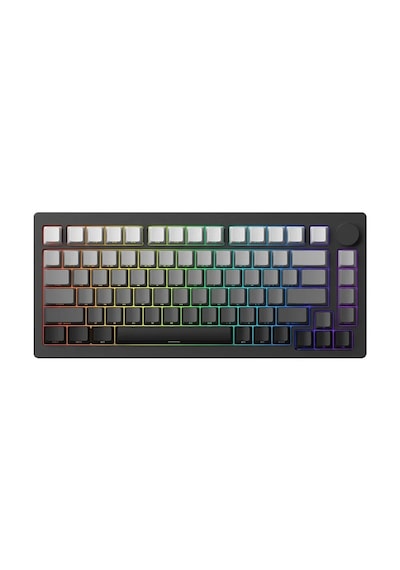Akko Monsgeek M1 V5-SP VIA Black Gradiant V3 Creamy Purple Pro Switch RGB Kablosuz Hotswap Mekanik Gaming Klavye