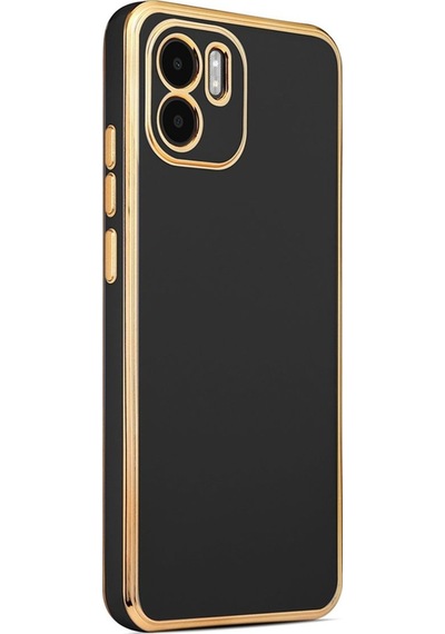 Xiaomi Redmi A1 Kılıf Zore Bark Kapak Siyah
