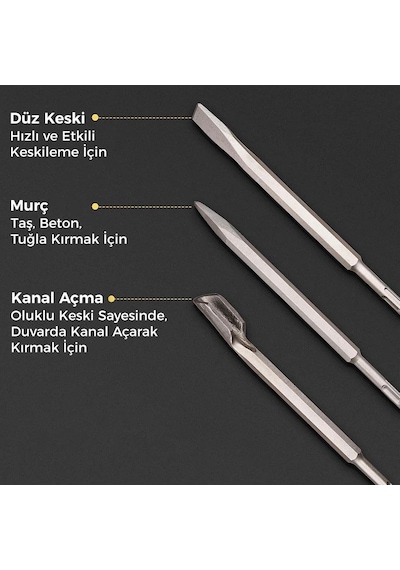 Cat Da03902 17 Parça Tungsten Karbür Sds-plus Beton Kırıcı/delici Matkap Ucu