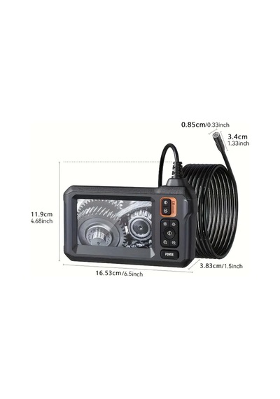C30-m 8mm Hd 4.3\" Ips Ekran 5m Hafif Esnek Kablo-132332