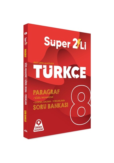 8. Sınıf Süper İkili Türkçe Seti Örnek Akademi