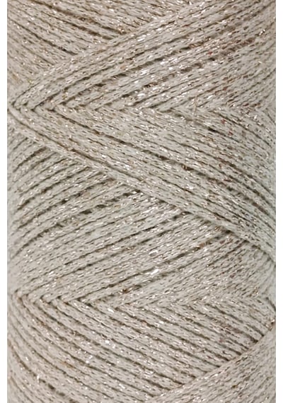 Ultra Simli 2 Mm Gümüş Makrome İpi 200 Gr
