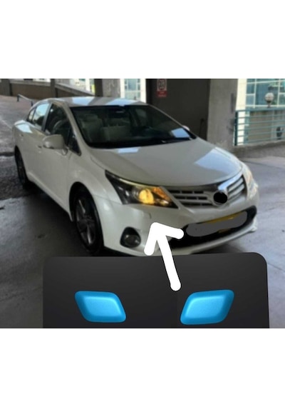 Toyota Avensis T27 Far Yıkama Kapağı 2011-2015 Sağ Sol