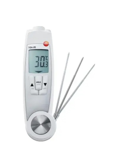Testo 104 - Su Geçirmez, Katlanabilir Termometre