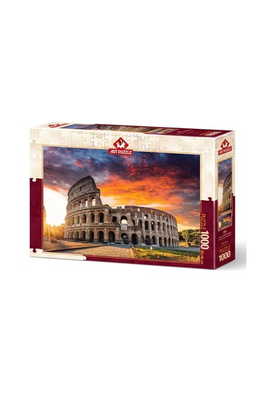 Art Puzzle Colosseum'da Gün Batımı