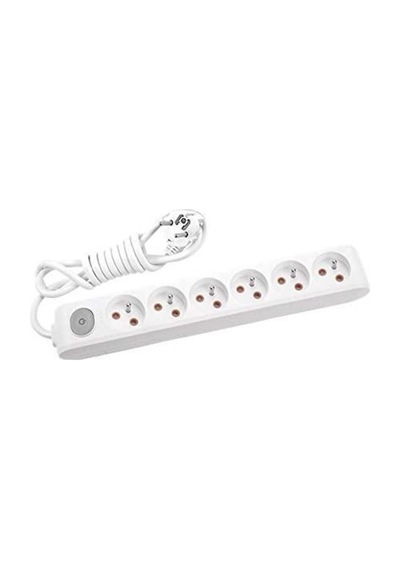 Multi-let Kablolu Grup Priz 6 Lü 2 Metre