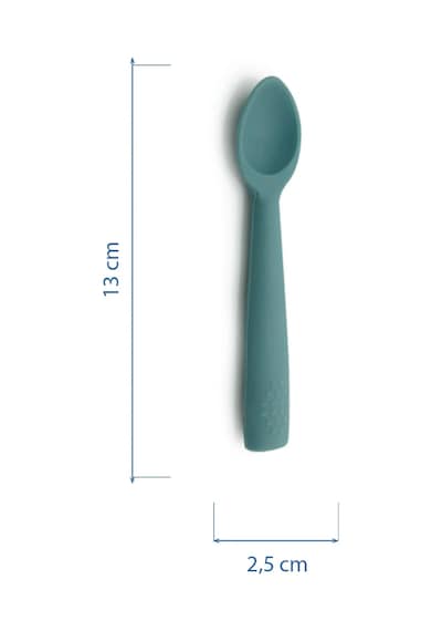 Babyjem Yumuşak Uçlu Silikon Kaşık Mint