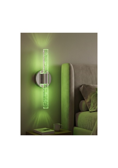 Bubbleflux Dubble Small 31 Cm Modern Tasarım Led Aplik - Duvar Lambası - Siyah - Elektrikli - Rgb Kumandalı Siyah Rgb Elektrikli Kumandalı