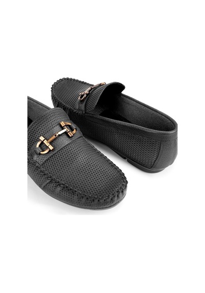 Verde Hakiki Deri Erkek Günlük Ayakkabı, Rok Loafer Ayakkabı