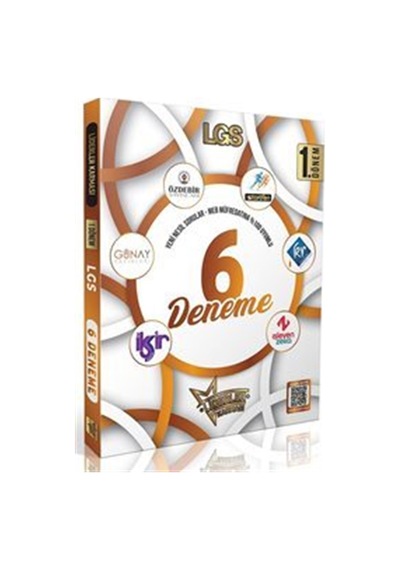 Lgs Tüm Dersler 1. Dönem Çözümlü 6 Deneme / Kolektif