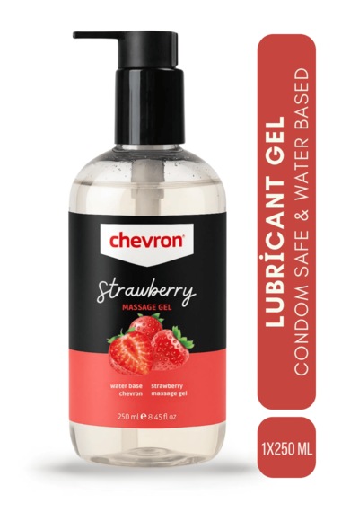 Chevron Çilekli Kayganlaştırıcı Jel 250 ML