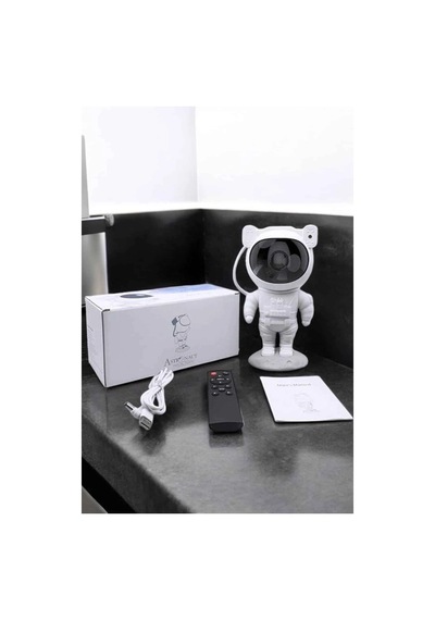 Astronot Görünümlü Projeksiyon Speaker Taşınabilir Krgltgsqantcsms5u7q
