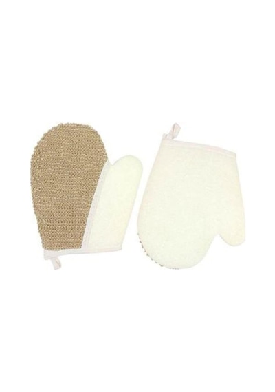 Sisal Eldiven Lif Kese Kahverengi 18 Cm X 22cm Diğer