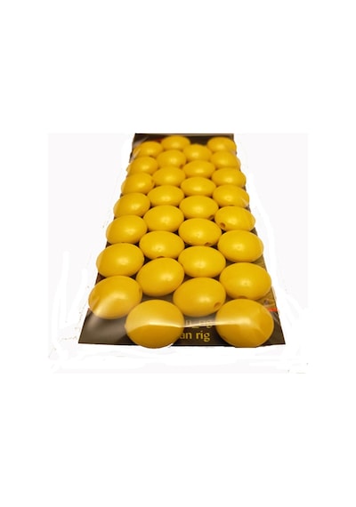 Sazan Dip Yemi Koyu Sarı Jelibon Boncuk 16 Mm (30 Adet)