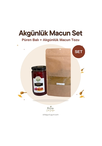 Sirke Günlüğüm Akgünlük Macun Set