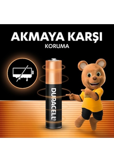 Duracell Kalem Pil Alkalin Aaa 9'lu Paket