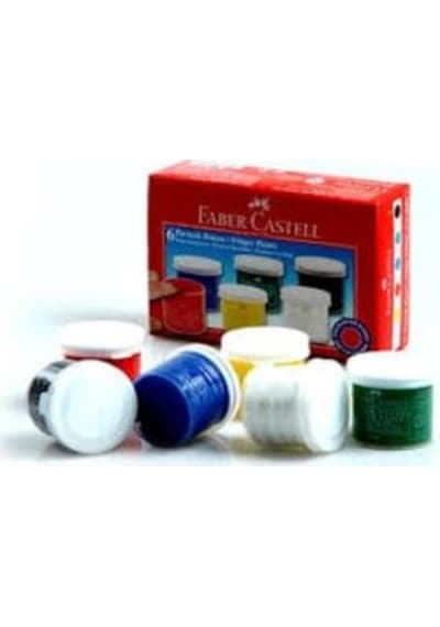 Faber Parmak Boya Faber-Castell 6 Lı Parmak Boyası