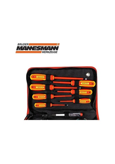 Mannesmann 11214 Vde İzoleli Tornavida Pense Seti, 14 Parça