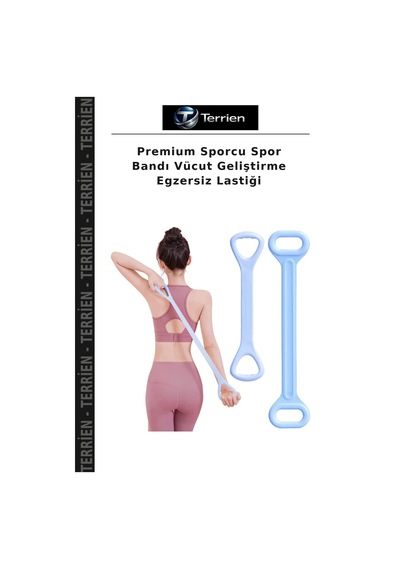 Premium Sporcu Spor Bandı Vücut Geliştirme Egzersiz Lastiği Çok Renkli