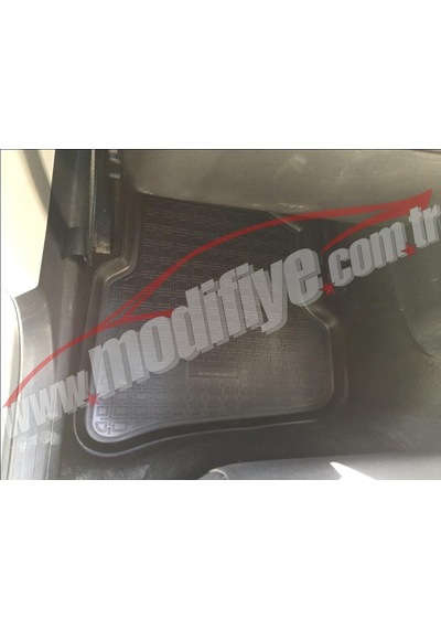 Vw Polo 2010-17 Kaucuk Havuzlu Paspas Kokusuz Kaymayan
