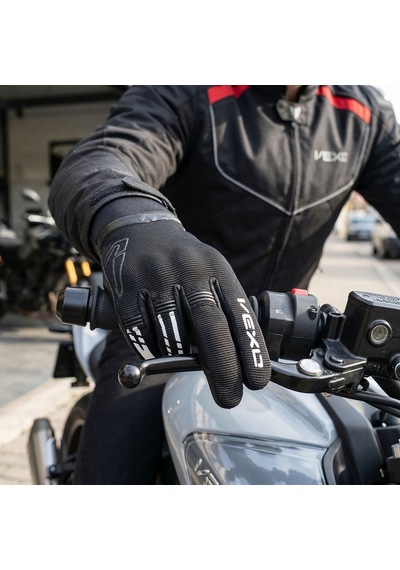 Vexo Aero Plus Motosiklet Eidiveni Siyah-beyaz