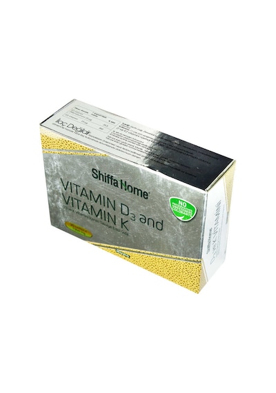 Shiffa Home D3 Ve K Vitamini Yumuşak 1300 Mg X 30 Kapsül