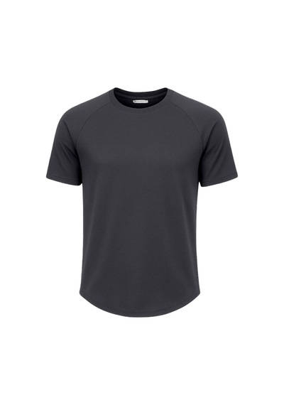 Ghassy Co. Erkek Reglan Oval Kesim %100 Pamuk Yumuşak Dokulu Bisiklet Yaka T-shirt Çok Renkli